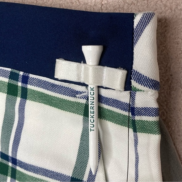 Tuckernuck Sport 5 Inch Linn Golf Shorts-White/Navy/Green-Women S, L, XL-NEW-NWT - Picture 3 of 15